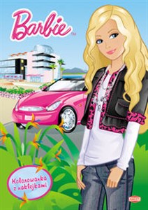 Picture of Barbie Kolorowanka z naklejkami NA-105
