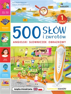 Picture of 500 słów i zwrotów Angielski słowniczek obrazkowy Część 1 Seria z piórem Kakadu