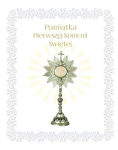 Picture of Pamiątka Pierwszej Komunii Świętej