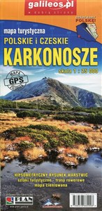 Picture of Karkonosze Polskie i Czeskie mapa turystyczna 1:25 000