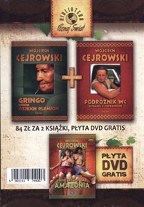 Obrazek Gringo wśród dzikich plemion / Podróżnik WC + Amazonia DVD Pakiet