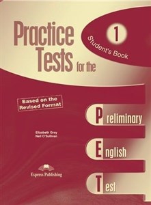 Obrazek Practice Tests for the PET 1 SB EXPRESS PUBLISHING
