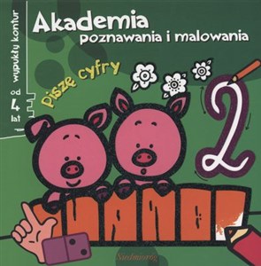 Picture of Akademia poznawania i malowania Piszę cyfry Wypukły kontur. od 4 lat
