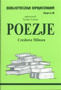 Picture of Biblioteczka Opracowań Poezje Czesława Miłosza Zeszyt nr 48