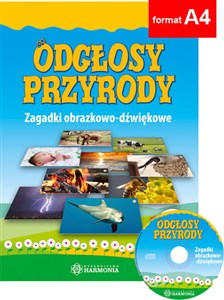 Picture of Odgłosy przyrody Teczka Zagadki obrazkowo-dźwiękowe z płytą CD