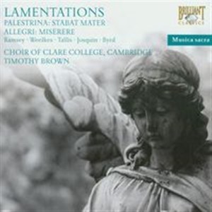 Picture of Lamentations Palestrina: Stabat Mater, Allegri: Miserere
