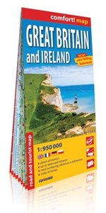 Picture of Great Britain and Ireland laminowana mapa samochodowo-turystyczna 1:950 000
