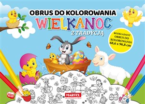 Picture of Wielkanoc z tradycją - obrus do kolorowania