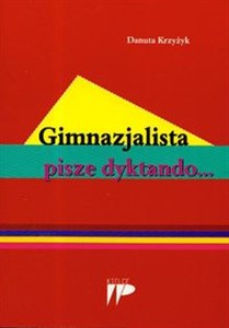Picture of Gimnazjalista pisze dyktando