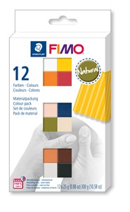 Picture of Zestaw FIMO soft kolory Natural 12x25g Staedtler