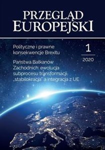 Picture of Przegląd Europejski 1/2020