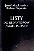 Listy do r... - Józef Mackiewicz, Barbara Toporska -  books from Poland
