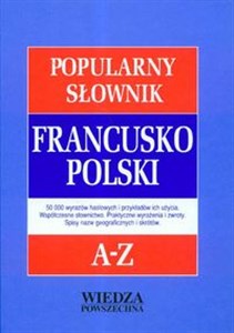 Picture of Popularny słownik francusko-polski A-Z