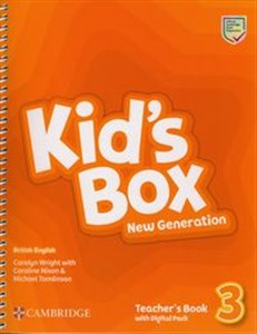 Obrazek Kid's Box New Generation 3 Teacher's Book with Digital Pack British English