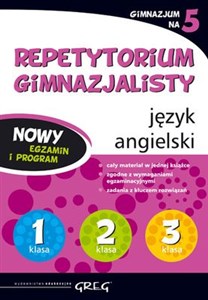 Picture of Repetytorium gimnazjalisty język angielski Gimnazjum na 5