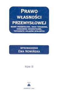 Picture of Prawo własności przemysłowej t.2