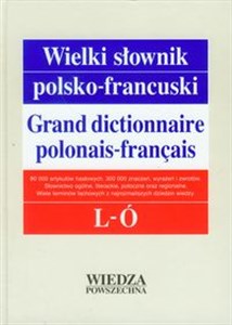 Picture of Wielki słownik polsko-francuski Tom 2 L-Ó