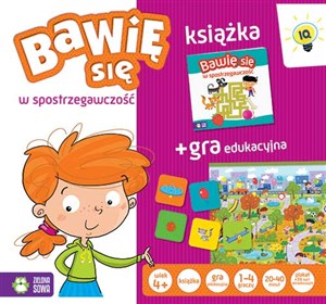 Picture of Bawię się w spostrzegawczość Książka + Gra