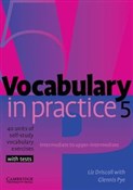 Książka : Vocabulary... - Liz Driscoll, Glennis Pye