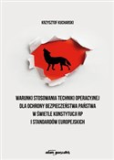 Polska książka : Warunki st... - Krzysztof Kucharski