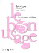polish book : Bon usage - Andre Goosse, Maurice Grevisse