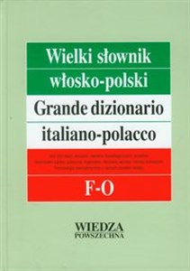 Obrazek Wielki słownik włosko-polski Tom 2 F-O
