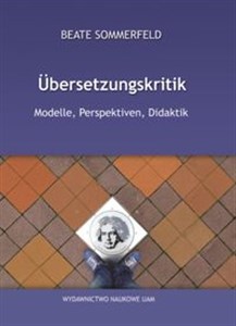 Picture of Übersetzungskritik Modelle, Perspektiven, Didaktik