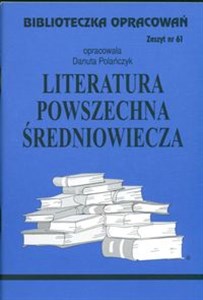 Picture of Biblioteczka Opracowań Literatura powszechna średniowiecza Zeszyt nr 61