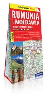 Picture of Rumunia i Mołdawia see! you in papierowa mapa samochodowa 1:700 000