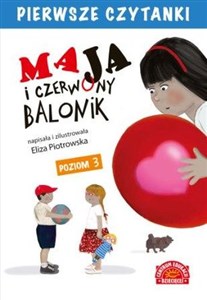Obrazek Maja i czerwony balonik Pierwsze Czytanki