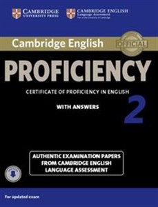 Picture of Cambridge English Proficiency 2 Authentic examination papers with answers