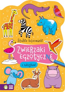 Picture of Słodkie kolorowanki Zwierzaki egzotyczne
