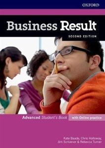 Picture of Business Result Advanced Student's Book with Online practice Poziom: Advanced (C1-C2)