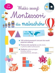 Picture of Mój wielki zeszyt Montessori dla maluchów