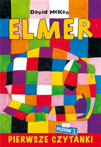 Obrazek Pierwsze czytanki Elmer słoń w kratkę poziom 1