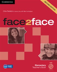 Picture of face2face Elementary Teacher's Book + DVD