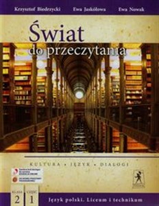 Picture of Świat do przeczytania 2 Część 1 Kultura język dialogi Szkoła ponadgimnazjalna