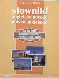 Obrazek Słowniki angielsko - polskie i  polsko - angielskie (Płyta CD) 329000 haseł naukowo-techniczne specjalistyczne i ogólne