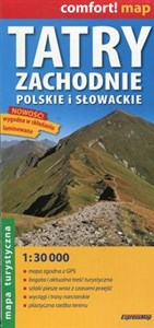 Picture of Tatry Zachodnie polskie i słowackie mapa turystyczna 1:30 000