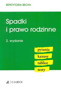 Picture of Spadki i prawo rodzinne pytania kazusy tablice testy