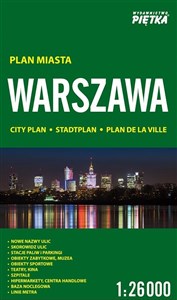 Picture of Warszawa 1:26 000 plan miasta PIĘTKA