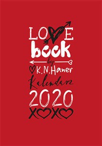 Picture of LOVE book by K.N. Haner. Kalendarz 2020