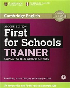 Picture of First for Schools Trainer Six Practice Tests without Answers with Audio