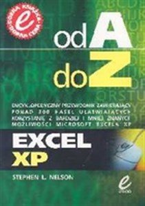 Picture of Excel XP Od A do Z
