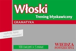 Picture of Włoski - Trening błyskawiczny. Gramatyka
