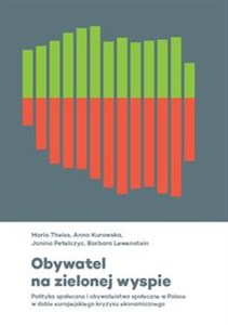 Picture of Obywatel na zielonej wyspie Polityka społeczna i obywatelstwo społeczne w Polsce w dobie europejskiego kryzysu ekonomicznego