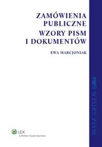Picture of Zamówienia publiczne Wzory pism i dokumentów