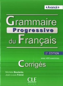 Picture of Grammaire Rrogressive du Francais Avance klucz 2 edycja