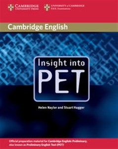 Obrazek Insight into PET Student's Book without Answers