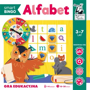Picture of Alfabet. Smart Bingo. Gra edukacyjna. Kapitan Nauka